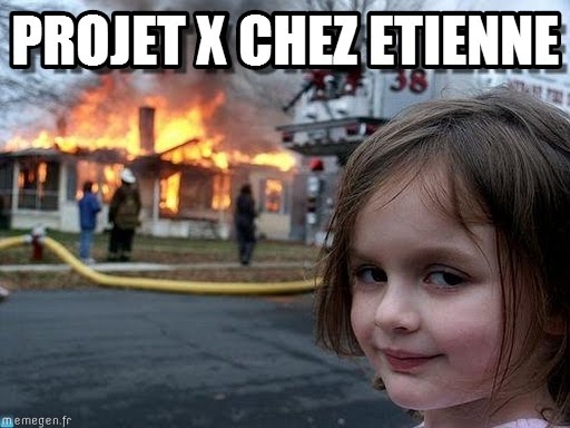 Même ruiner l'appart d'un ami ... WeChain